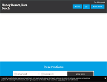 Tablet Screenshot of honeyresort.com